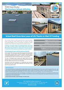 TCRC Case Study - The Corsham School